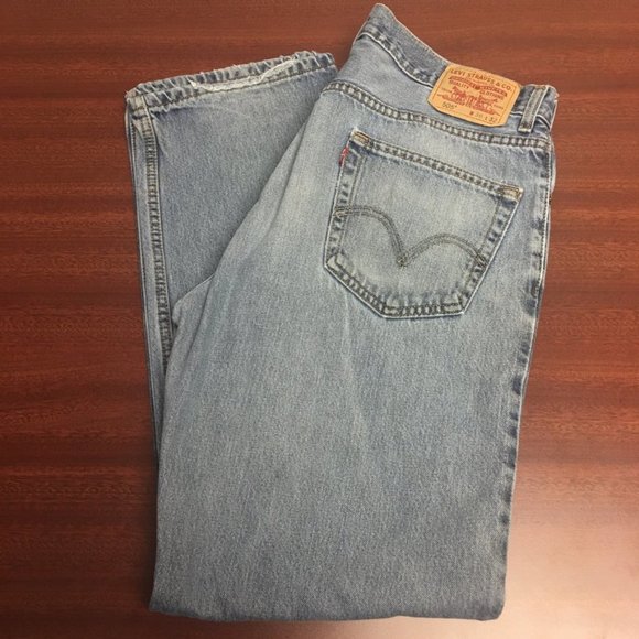 Men's 505 Levi's Regular Fit High Rise Mom Jeans